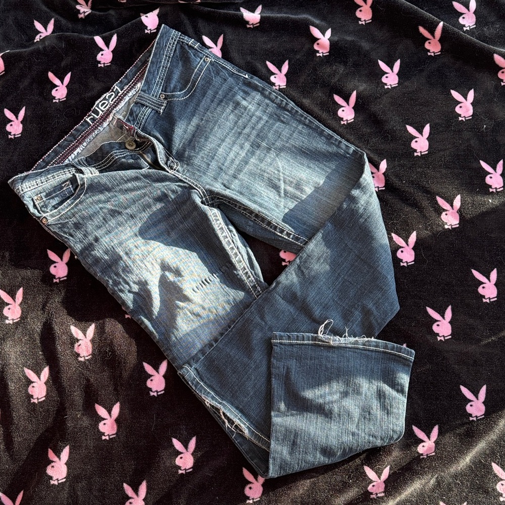 Rue21 Classic Blue Straight Leg Jeans
